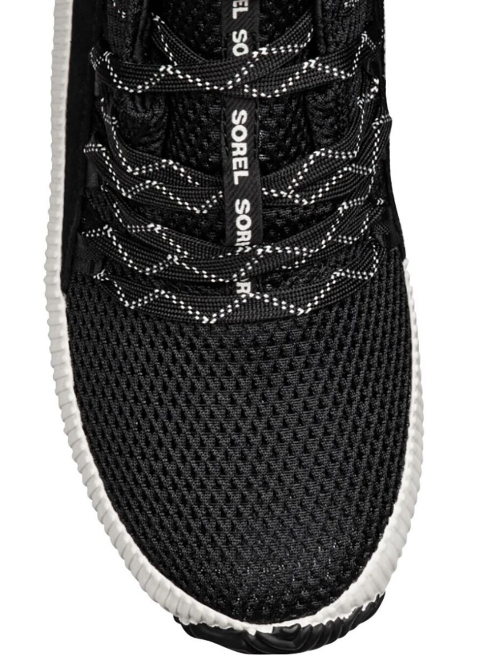 Sorel Out N About Womens Sneakers Black Suede/Mesh Running Shoes Sz 8 Travel - Picture 5 of 15